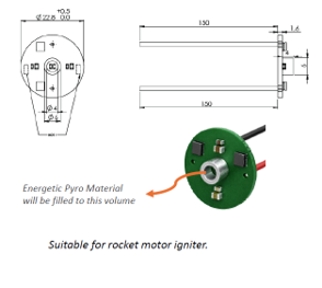 EPC-255 PCB Type Igniter Architecture Drawing